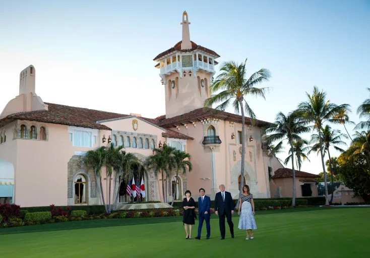 Lucky investment. Donald Trump made more than $100 million on a Palm Beach mansion